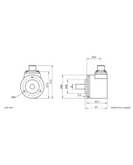 EINS50 Universal Solid Shaft Encoder