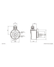 FINS58 High Performance Solid Shaft Encoder