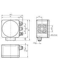 PGV150IQ - F200-B21 - V1D EtherCAT Optical Reading Head