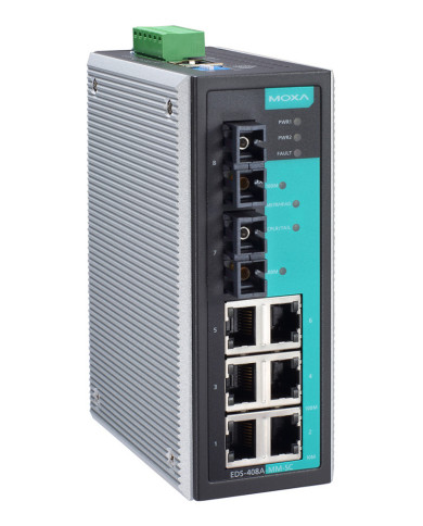 EDS-408A-SS-SC Industrial Managed Ethernet Switch