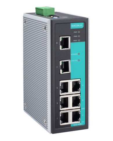 EDS-408A-PN Industrial Managed PROFINET Ethernet Switch