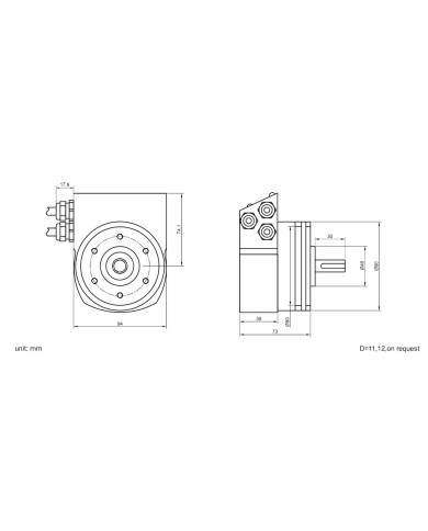 EAXS90-ProfibusDP Heavy-duty Solid Shaft Absolute Encoder