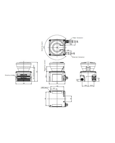 URM-40LC-EWT Outdoor 2D LiDAR Sensor