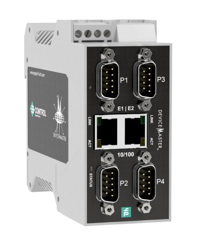 ICDM-RX/PN-4DB9/2RJ45-DIN PROFINET IO Gateway