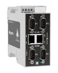 ICDM-RX/EN-4DB9/2RJ45-DIN EtherNet/IP Gateway