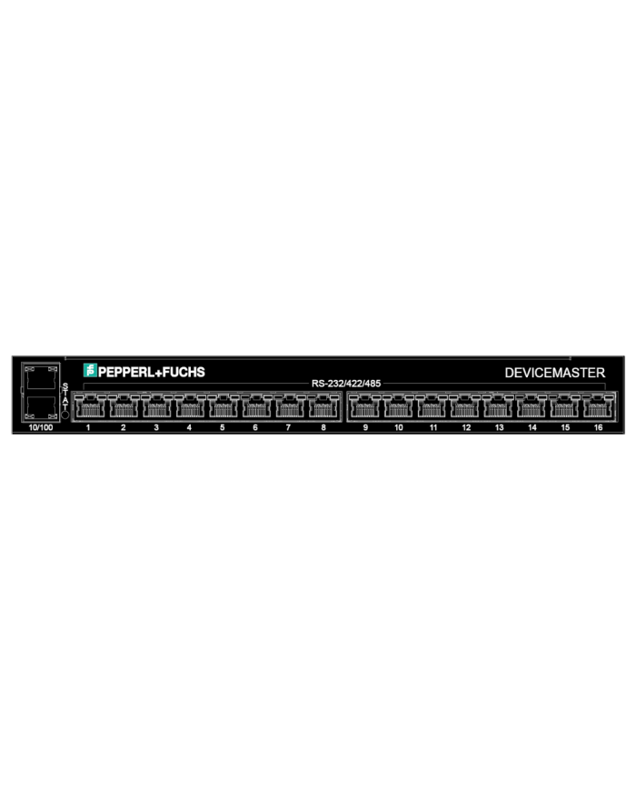 ICDM-RX/TCP-16RJ45/2RJ45-PM Serial Device Server