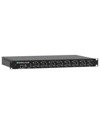 ICDM-RX/TCP-16DB9/RJ45-RM Serial Device Server