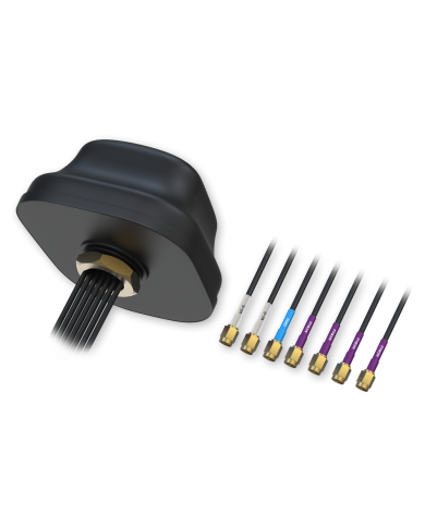 PR1KC640 Combo MIMO 5G/GNSS/Wi-Fi Roof SMA Antenna