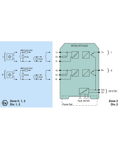 KFD2-ST3-Ex2 Switch Amplifier