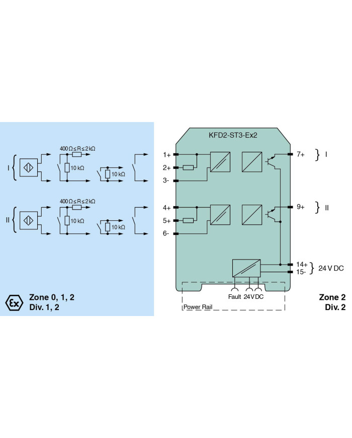 KFD2-ST3-Ex2 Switch Amplifier