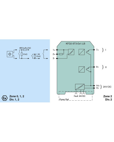 KFD2-ST3-Ex1.LB Switch Amplifier