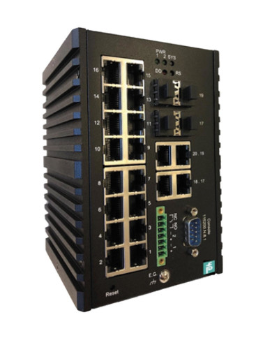 ICRL-M-16RJ45/4CP-G-DIN Switch