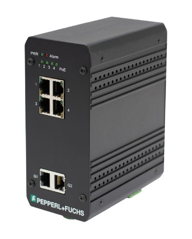 ICRL-U-6RJ45-PoE-B-DIN Switch