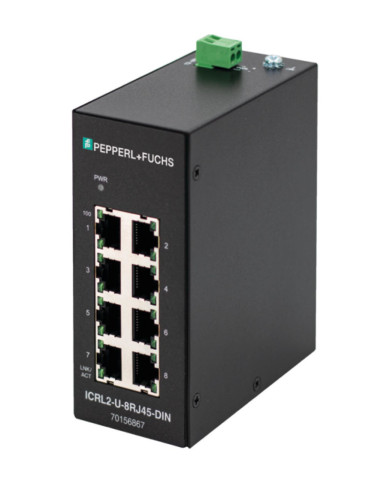 ICRL2-U-8RJ45-DIN Switch