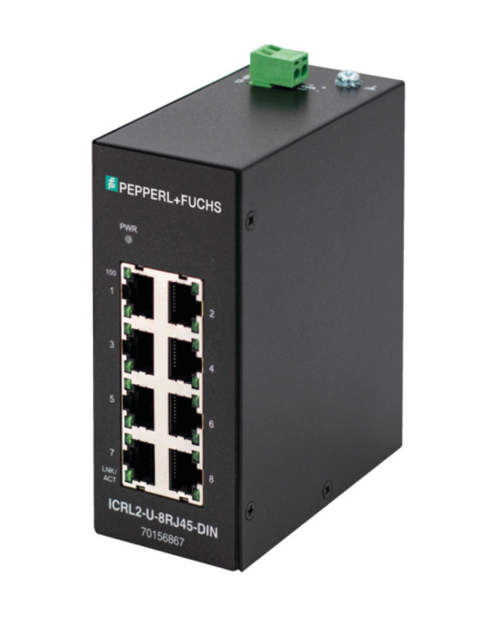 ICRL2-U-8RJ45-DIN Switch