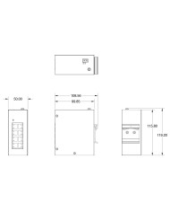 ICRL2-U-8RJ45-DIN Switch