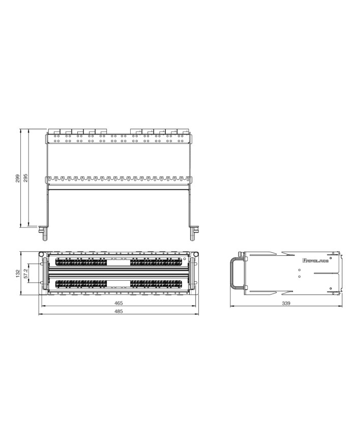 K-RACK.1 WW.01-Y Subrack