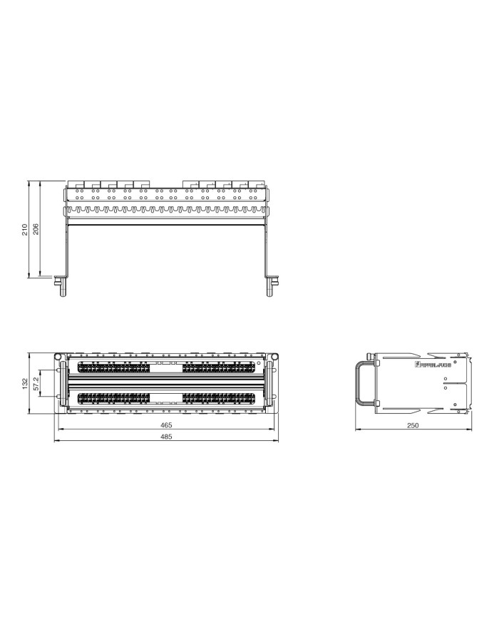 K-RACK.2 WW.01-Y Subrack