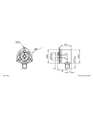 EINB24 Micro Blind Shaft Incremental Encoder